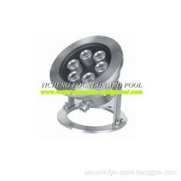 Stainless Steel Casting DMX512 / 4 Lines LED Underwater Fou